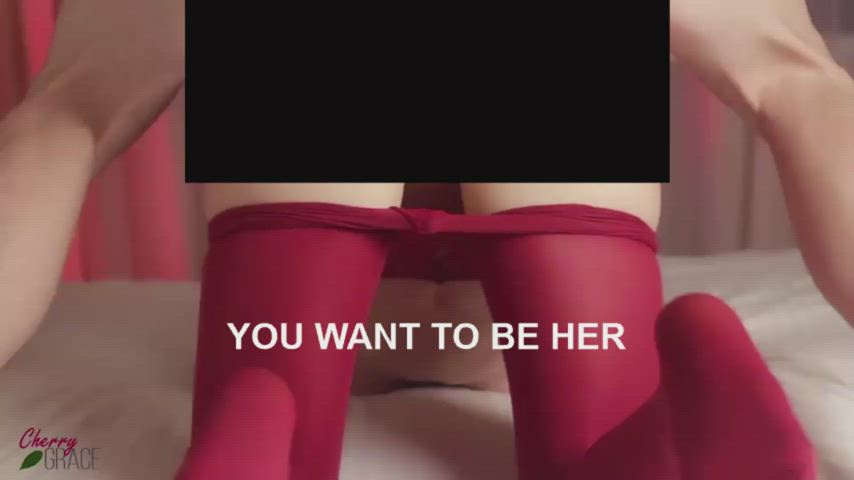 Censored Creampie Sissy gif