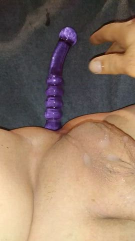 anal bisexual dildo gay glass toy male masturbation gif