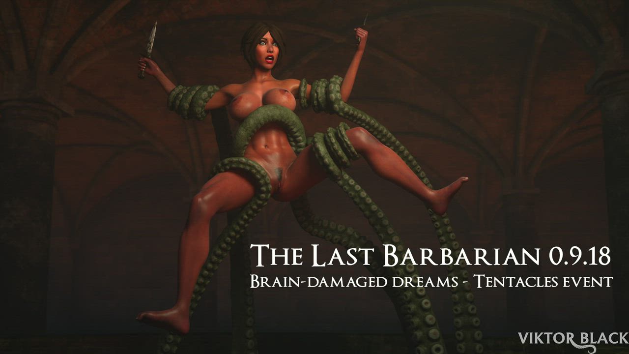 The Last Barbarian v.0.9.18 - Brain-damaged dreams: Tentacles