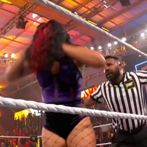 ass booty bouncing celebrity wrestling gif