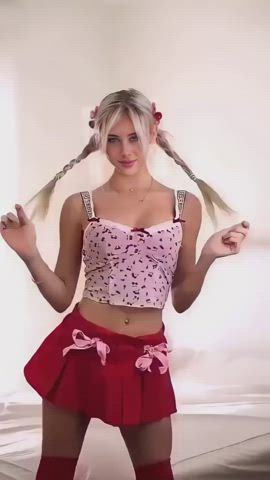 Teen Blonde TikTok