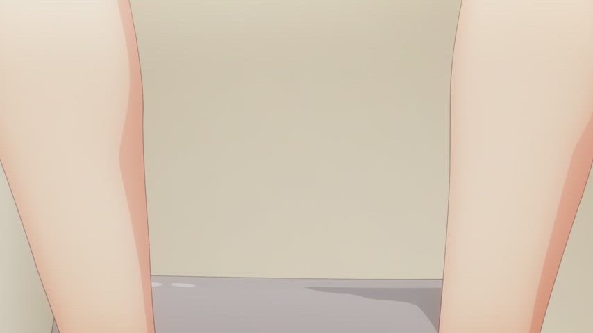 anime boobs ecchi naked tights gif