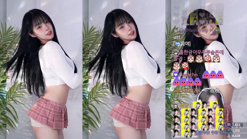 asian big tits dancing korean gif