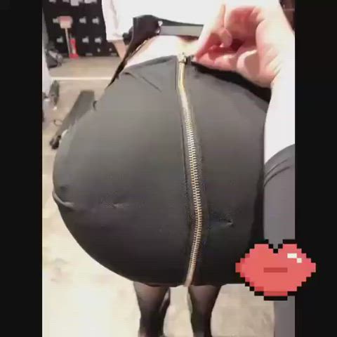 Ass Big Ass Bubble Butt Skirt gif