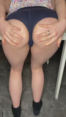 OnlyFans Pussy Pussy Lips Pussy Spread Sex Doll Shorts Spreading gif