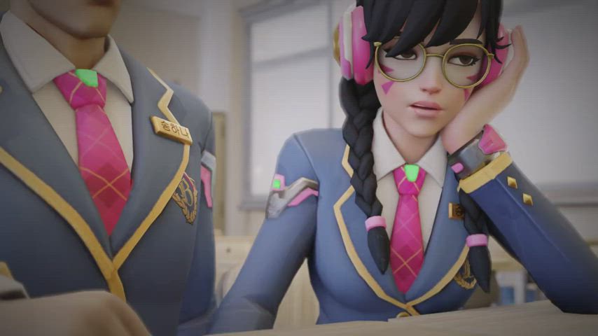 D.va almost getting caught (@MagMallowa)