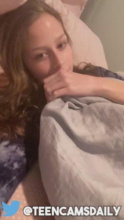 18 Years Old Amateur OnlyFans Teasing Teen Tight Pussy TikTok gif