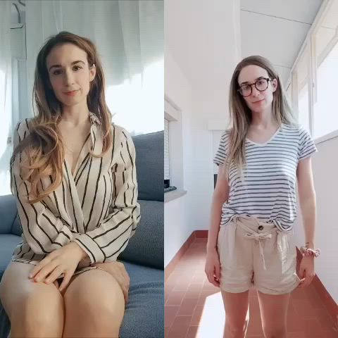 Casual pictures and sexy video collage