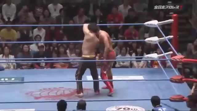 Kento Miyahara vs Naomichi Marufuji   AJPW Champion Carnival 2018 FINAL