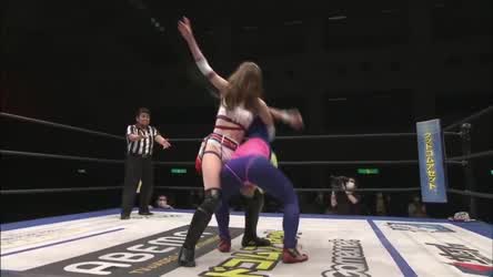 Anime Kawaii Girl Wrestling gif