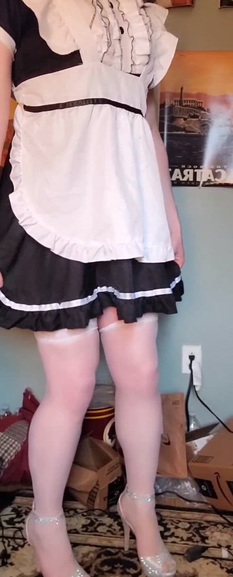 Anyone in need of a caged maid? 