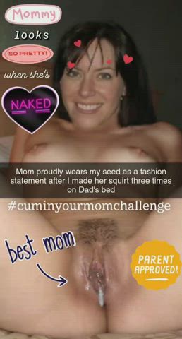 #cuminyourmomchallenge