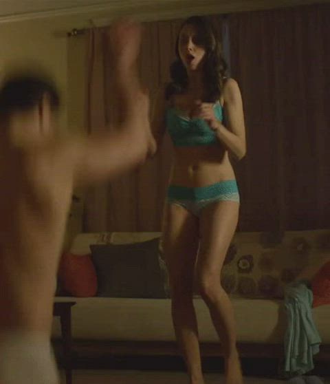 alison brie celebrity underwear gif