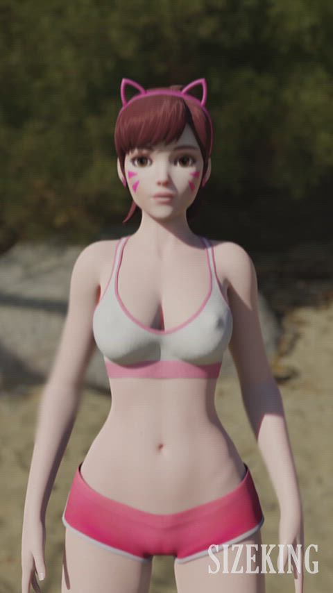 [F] Every day, people stop me in the street and ask me: "What if D.Va's ass