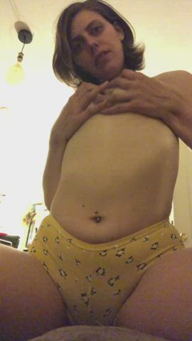 Ass Big Ass Panties Short Hair Small Tits Tall Tits Topless gif