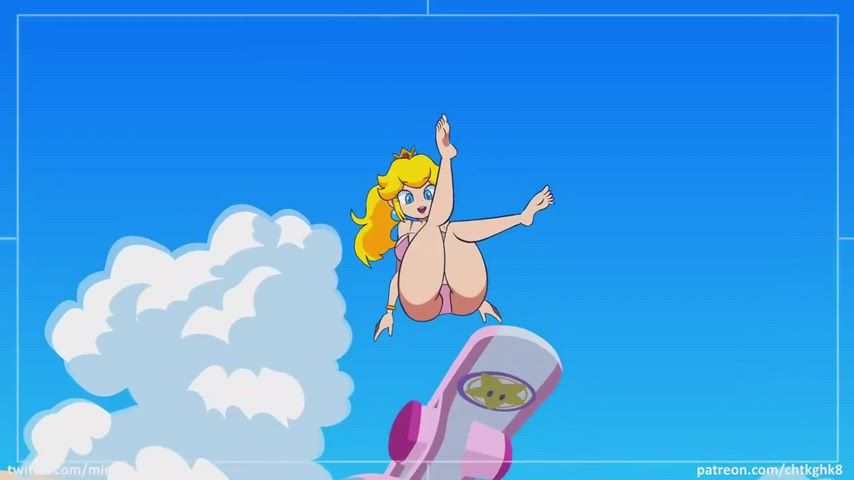 Peach Enjoys Her Sex Vacation