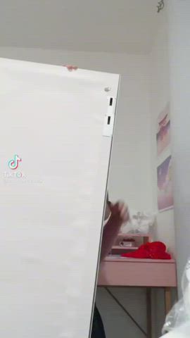 flashing tiktok r/tiktits gif