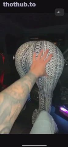 Big Ass Model Tease TikTok Twerking gif