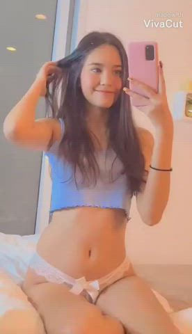 Cute OnlyFans Petite Teen gif