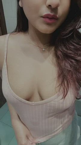 desi hindi indian nipples selfie gif