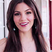 Brown Eyes Celebrity Eye Contact Pretty Smile Victoria Justice gif