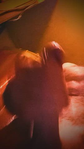 cumshot male masturbation piercing sex solo gif