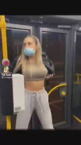 Flashing TikTok Titty Drop gif