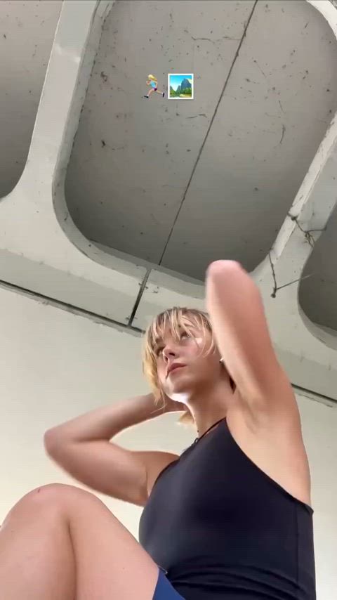 armpits fit sexy gif