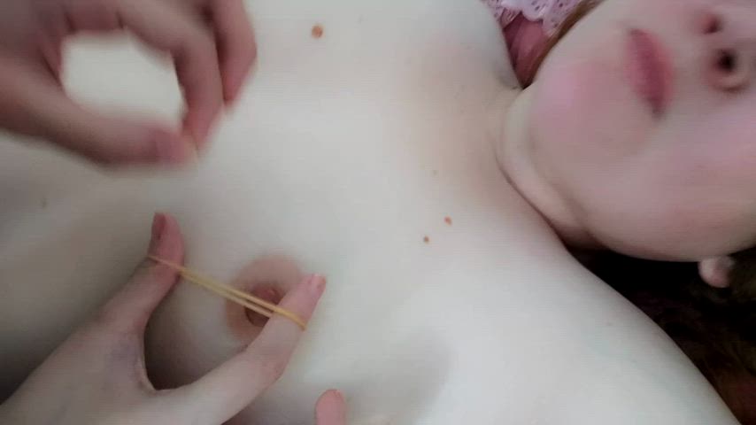 hardcore natural tits redhead gif