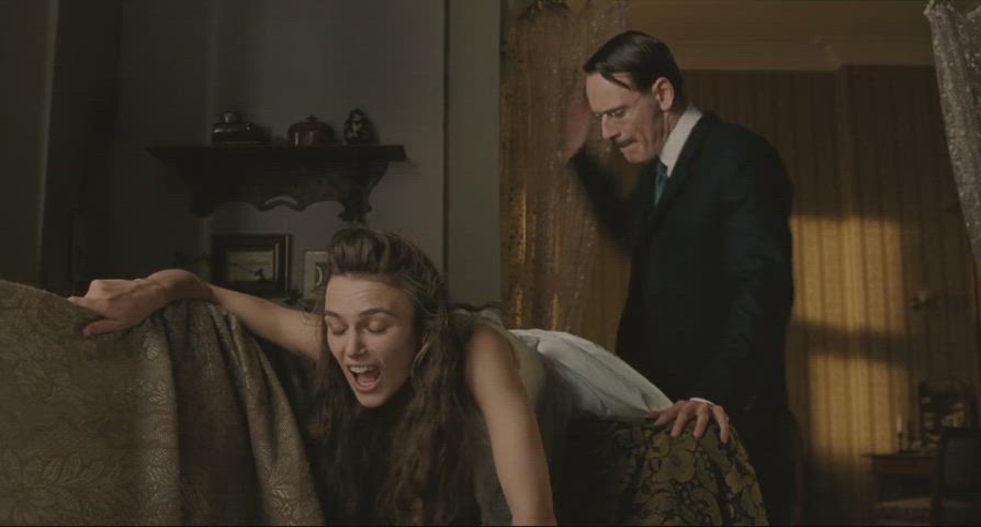 actress celebrity keira knightley moaning movie orgasm spanked spanking gif