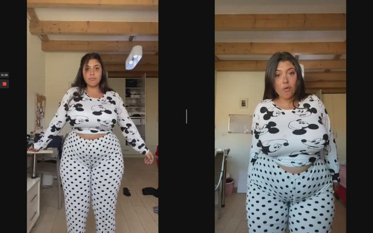 busty curvy thick gif