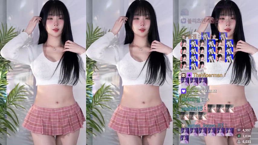 asian big tits dancing korean gif