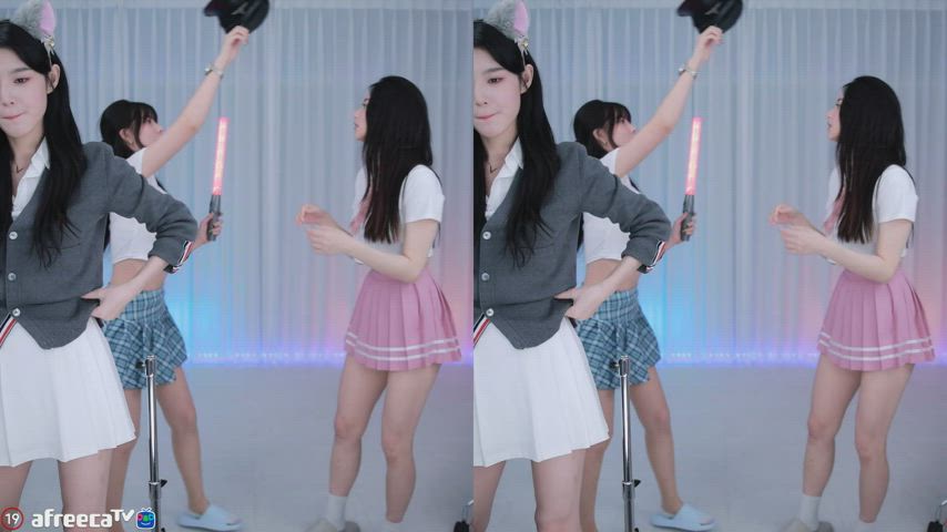 asian dancing girls korean gif
