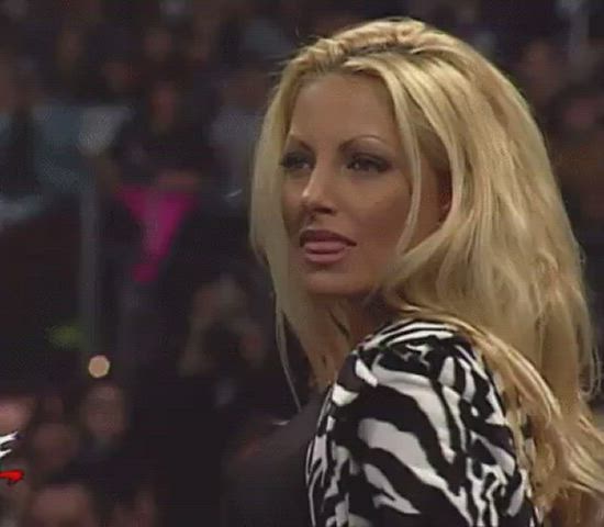 Trish when she sees a big thick cock