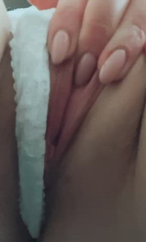 Blonde DontSlutShame Fingering Masturbating Nails Panties Pussy Lips Wet Pussy gif