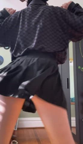 alt cute panties skirt upskirt gif