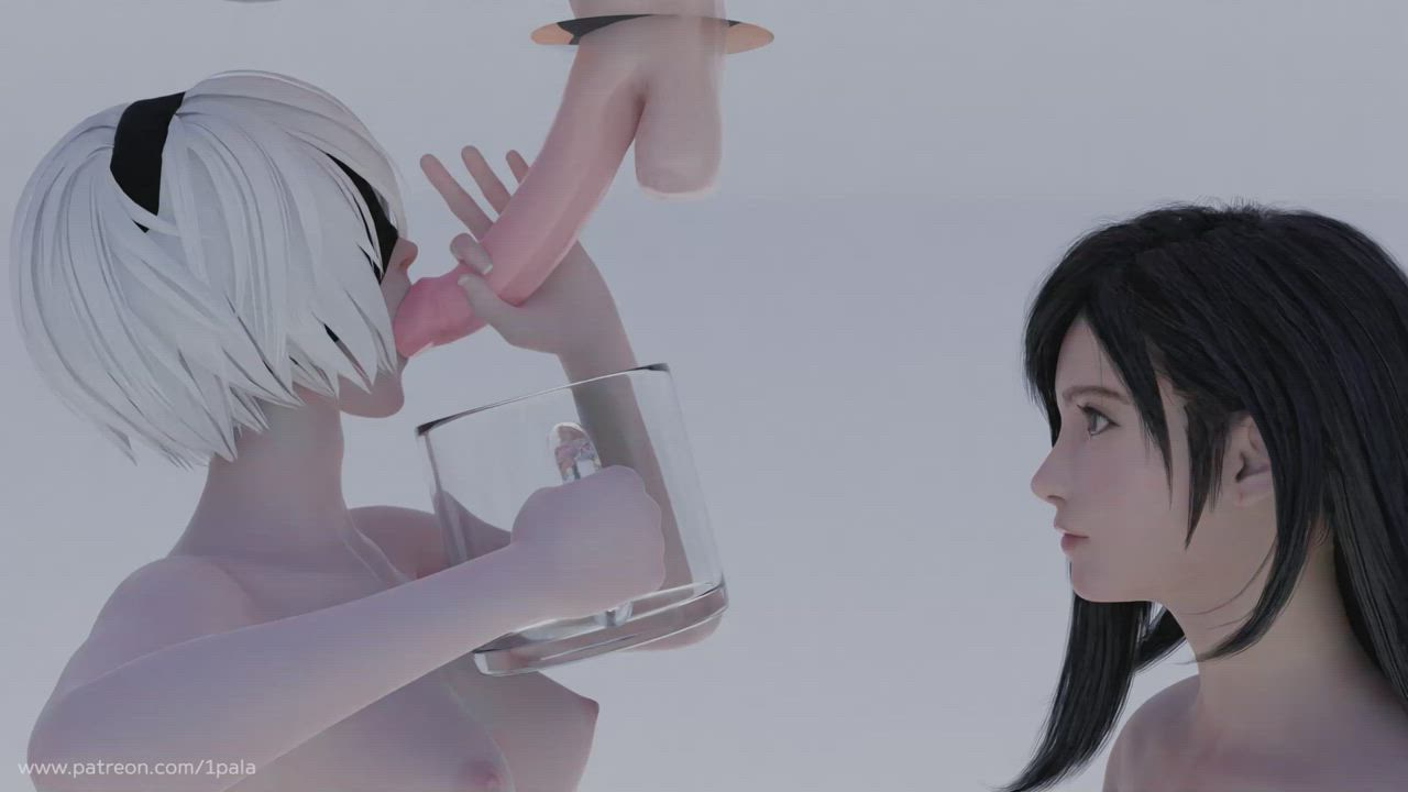 3D Futanari Hentai Rule34 SFM gif