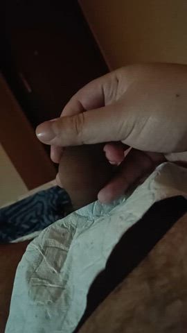 chubby cum solo gif