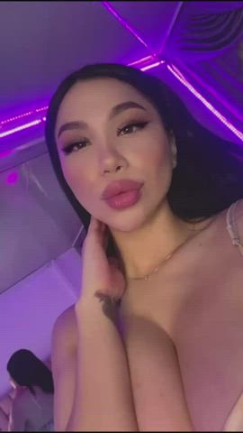 latina lips squirting gif