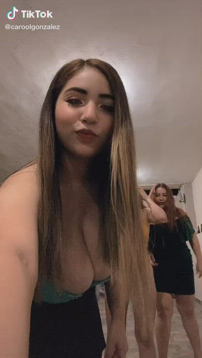 Big Tits Teen TikTok gif