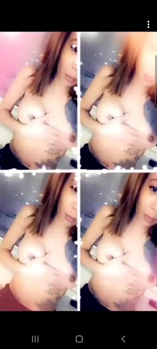Bouncing Tits Cum On Tits Exposed Freaks Latina Natural Tits gif