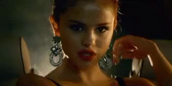 Selena Gomez in a Limo