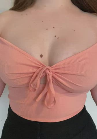 big tits boobs bouncing tits busty curvy tits forty-five-fifty-five gif
