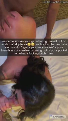 Cheating Girlfriend Spitroast