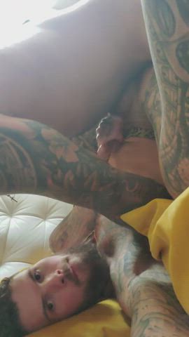 amateur anal big dick daddy muscles onlyfans tattoo gif