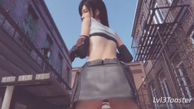 Tifa ride a cock