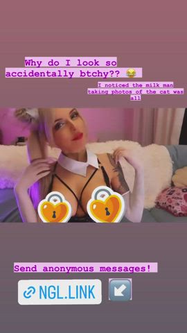 blonde censored cute katyuska moonfox gif