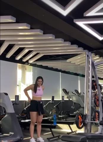 Curvy Fitness Indian Thick gif
