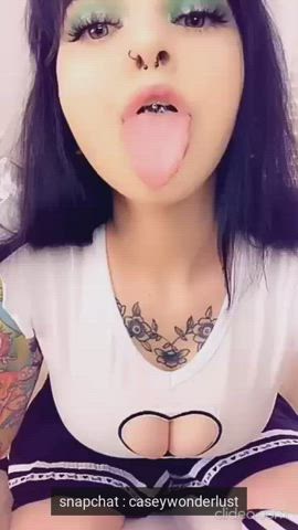 hope u like a good ahegao face :p