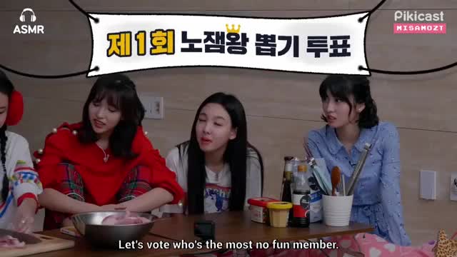 twice chooses Jeongyeon as nojam